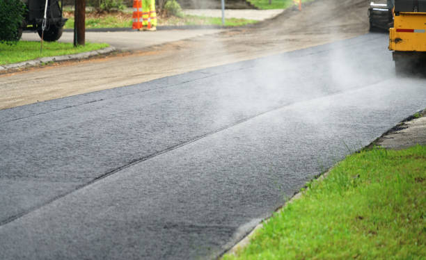 Permeable Paver Driveway in Caddo, OK